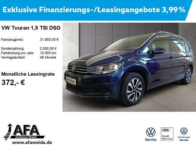 VW Touran 1,5 TSI Active DSG 7Sitze*Navi*ACC