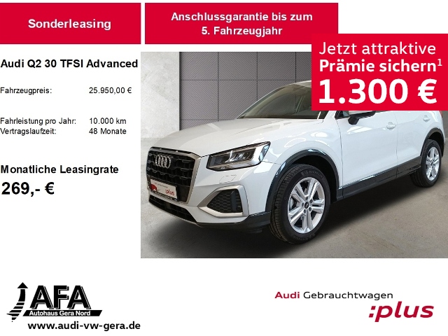 Audi Q2 30 TFSI Advanced Nav+*VC*SHZ*GRA